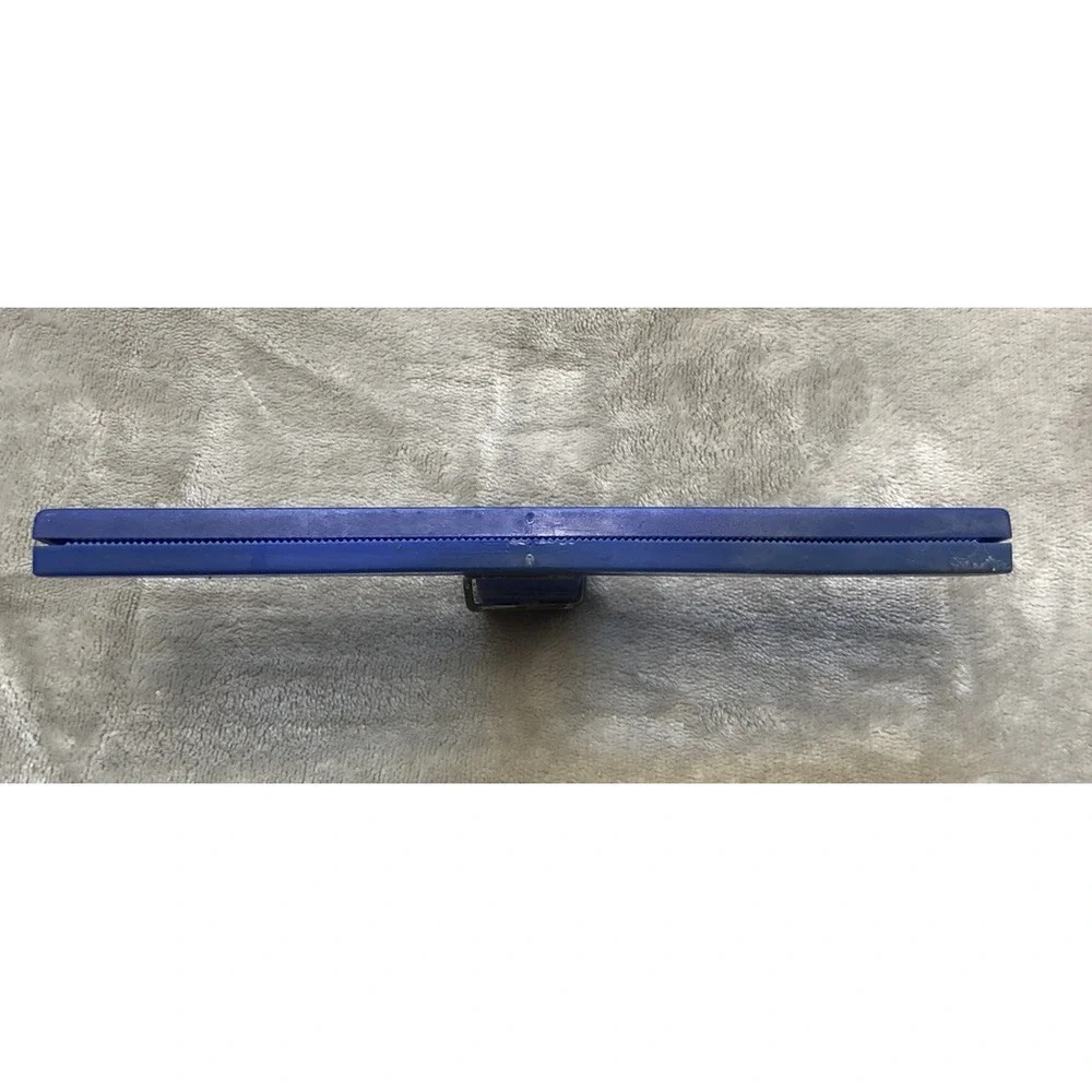 Vintage Confederation Life Insurance‎ Board File Bag Clip Blue Plastic 8 in